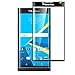 Gzerma for BlackBerry Priv Screen Protector Tempered Glass, 3D Full Cover, Curved Edge-to-Edge, 9H Hardness, Hign Definition Clear Protective Screen Cover for BlackBerry Priv STV100-1/3 / 4, Black