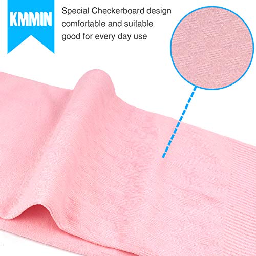 KMMIN Arm Sleeves, UV Protection Sleeves for Driving Cycling Golf Basketball Warmer Cooling Arm Sleeves UPF 50 Sunblock Protective Gloves for Men Women Adults Covering Tattoos(Black+Pink)