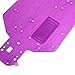 Chinatera RC Car Upgrade Parts Accessories Redcat HSP 04001 Aluminum Chassis for 1/10 Scale RC Car Models (Purple)