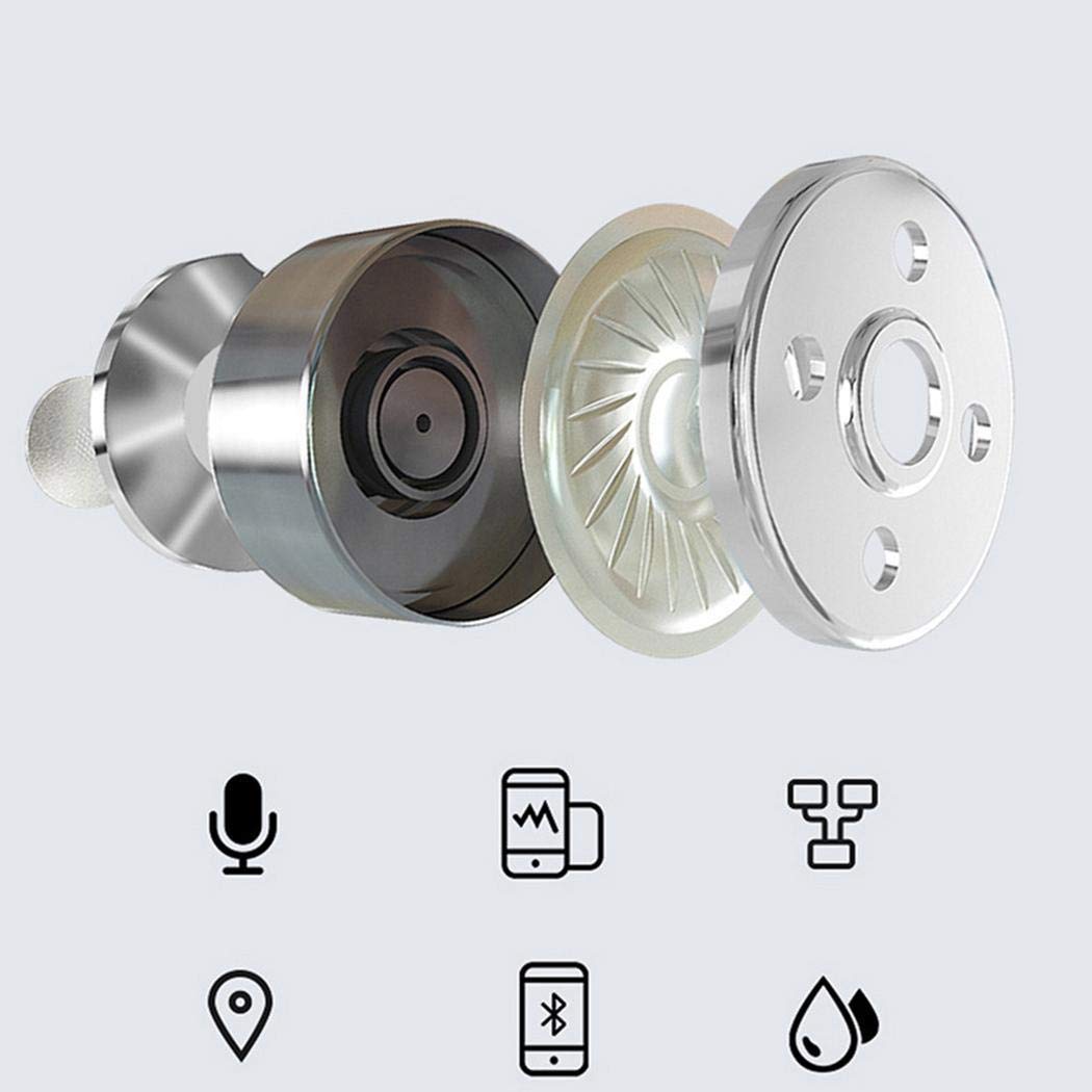 Zimrio Auricular Bluetooth Auriculares deportivos magnéticos inalámbricos Auriculares