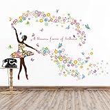 Dancing Ballet Wall Decal, Anumit Peel and Stick Wall Stickers & Murals 47”