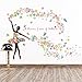 Dancing Ballet Wall Decal, Anumit Peel and Stick Wall Stickers & Murals 47”