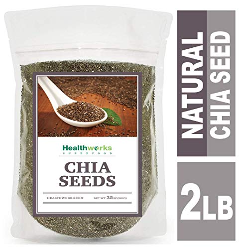 Healthworks Chia Seeds Raw 2 Pound