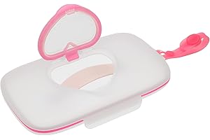Awleynz Wet Wipe Holder, Baby Wipes Travel Case, Portable Refillable Baby Wipes Dispenser Case, Wipes Carrying Holder for Home Outdoor Travel