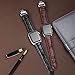 iStrap Alligator Grain Calf Leather Compatible/Replacement for Apple Watch Band Strap iWatch Series4 3 2 1 Edition Sport 38mm 42mm 40mm 44mm