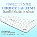 Baby Fitted Crib Sheets 2-Pack | Soft, Breathable & Comfortable 100% Jersey Cotton Bedding Set | 9” Deep Pocket For All Standard Mattresses | Snug & Secure Nursery Toddler Sheets | Unisex Designs