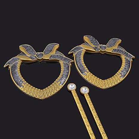 Buy Generic 2pcs Heart Shape Decorative Curtain Holdbacks Window