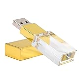 Laak 32GB New Crystal Transparent Rectangle Genuine