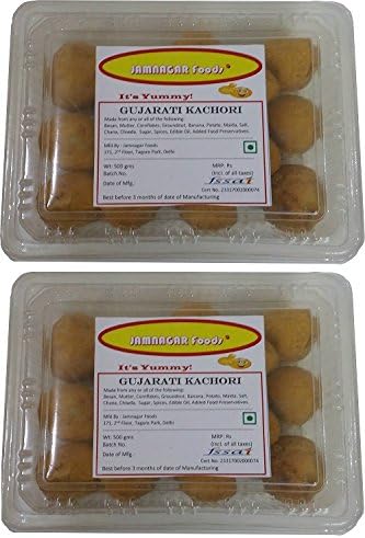 Gujarati KACHORI 1000GM Combo Pack of 2
