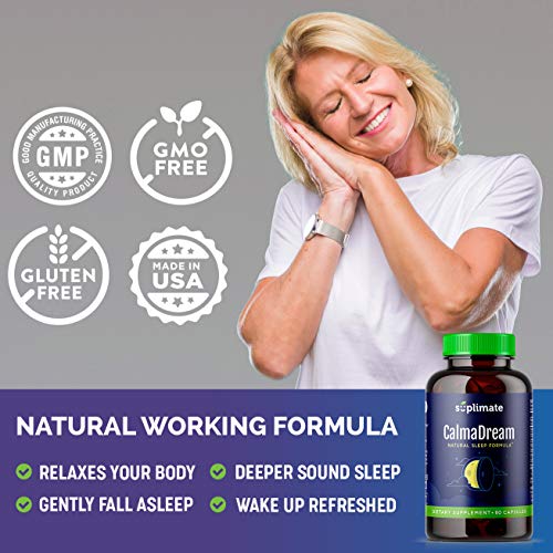 Sleep Aid, Premium Herbal Sleep Supplement with Valerian Root
