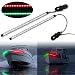Obcursco 12 Inch LED Boat Bow Navigation Light Kits for Marine Boat Vessel Pontoon Yacht Skeeter - 1 Pair - Red & Green.