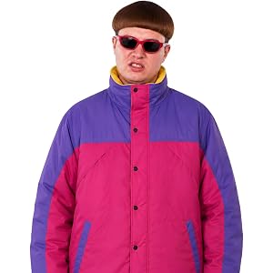 Oliv Tree 90s Retro Colorblock Windbreaker pink purple Jacket.