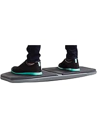 Gaiam Evolve Balance Board for Standing Desk - Stability Rocker Wobble Board for Constant Movement to Increase Focus, Alternative to Standing Desk Anti-Fatigue Mat
