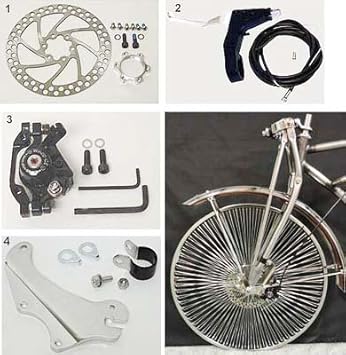 bicycle springer fork disc brake