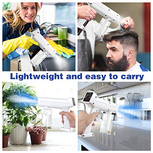 MITO Disinfectant Fogger, Rechargeable Nano Spray Disinfectant Gun with