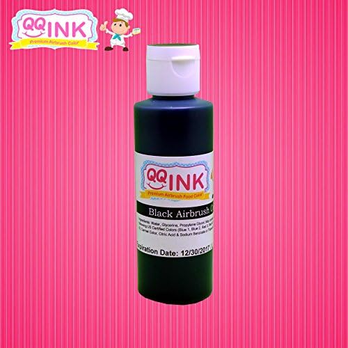 QQink - 4.5 oz Black Airbrush Color
