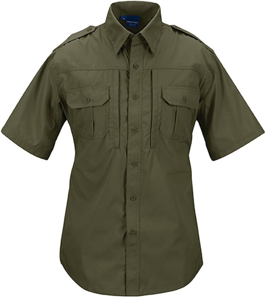Propper Men's Short Sleeve Tactical Shirt - Poplin: Clothing