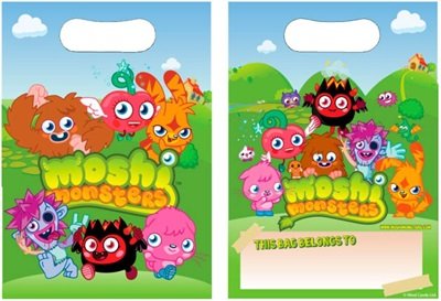 Moshi Monster Party Bags 8pk