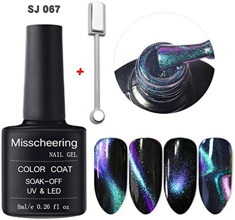 Nail Art KpopBaby Polish 5D Nail Gel Magnet Magic Cat Eye Gel Nail Art UV LED Gel Magnet Slice Set