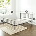 Zinus Contemporary Metal and Wood Platform Bed, Queen