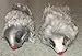 CoolCyberCats Rattling Long Haired Real Fur Mice, Pack of 12