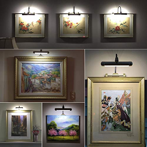 HONWELL Painting Lights Cordless, Dartboard Light with Remote