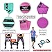 WOOSL Resistance Bands Loop Exercise Bands Booty Bands Workout Bands Hip Bands Wide Resistance Bands for Legs and Butt Resistance Bands for Legs and Butt Hip Booty Bands Circle Hip Resistance Band