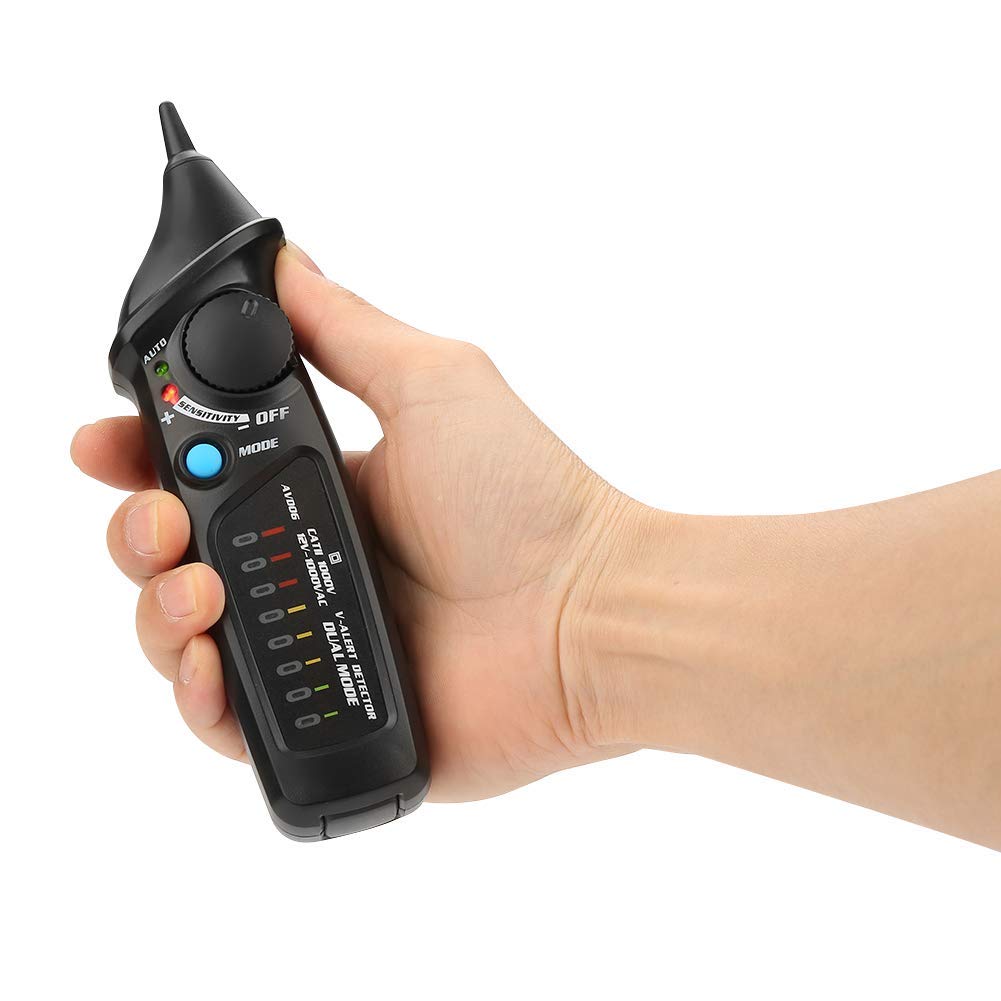 Voltage Tester Pen Bside AVD06 AC12-1000V Non-contact Voltage Electric Testing Detector Dual Mode Check Contactless Phase Tester