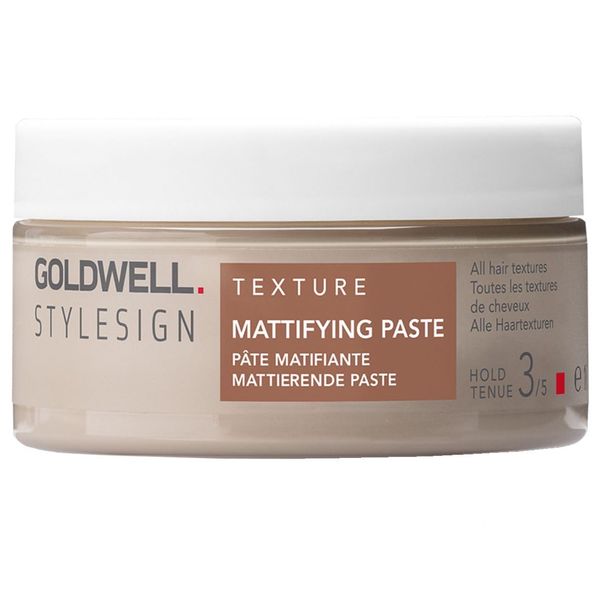 Goldwell StyleSign Mattifying Paste, For Fine to Medium Hair, Matte Texture & Fullness, Humidity & Frizz Resistance up to 72h, Vegan, 100ml
