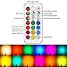 MELPO GU10 LED Dimmable Spotlight, 45-Degree Color Changing Light Bulb with Remote Control, RGB & Warm White (Pack of 4)