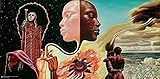 Miles Davis- Bitches Brew Album Art Poster by Mati Klarwein 36 x 18in