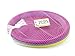 Imperial Home Plastic Plates, Outdoor Plate Set, Party Supplies, Reusable Picnic or Camping Plates, Use for Dinner, Salad Dishes, Snack or Lunch, Safe, BPA Free Colorful Dinnerware Set of 4 (10 inch)