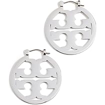 【関税&送料込】Tory Burch Miller Hoop Earrings Amazon.com: Tory Burch Women's Small Miller Hoop Earrings