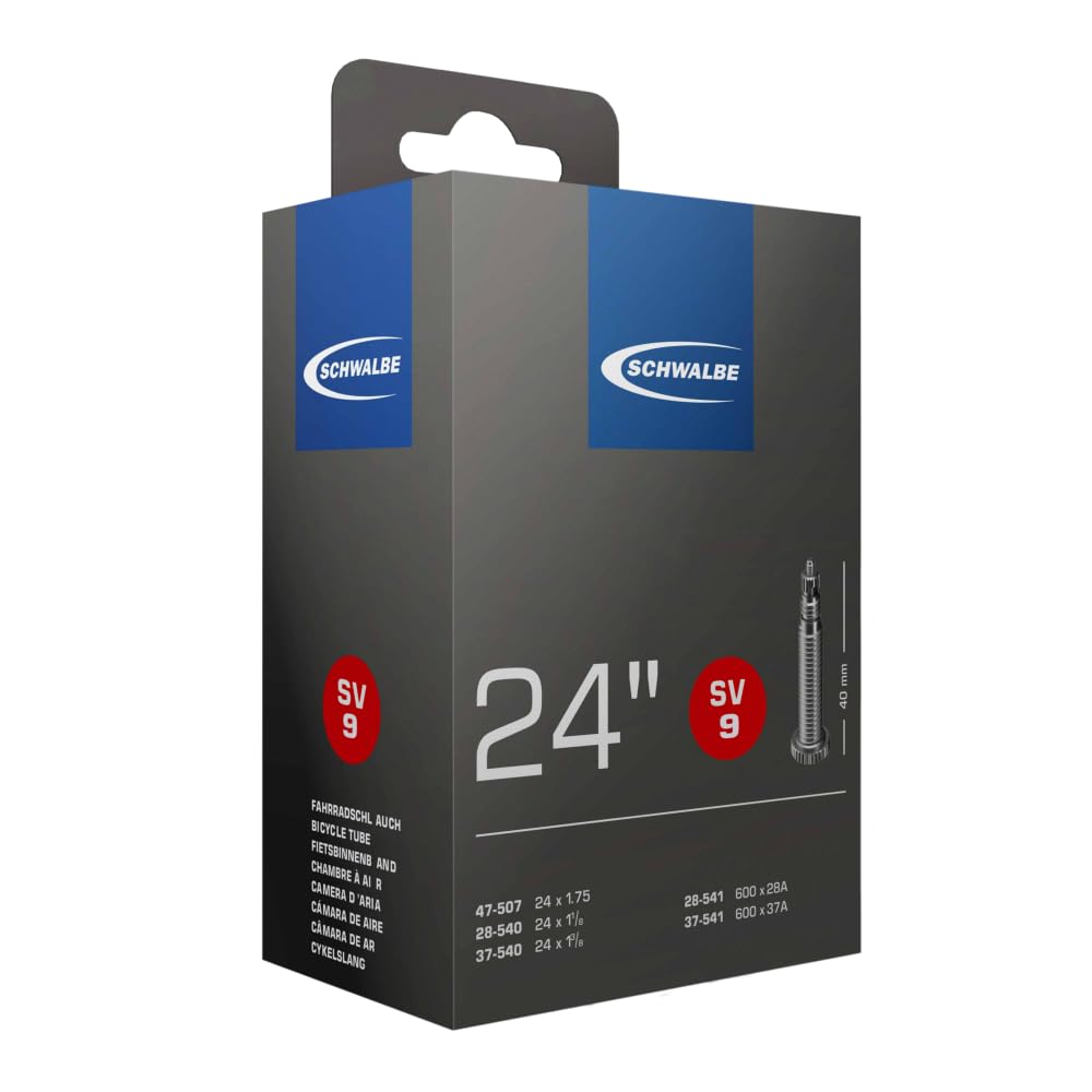 SCHWALBE 10419313, SV9, Black, SV (40mm)