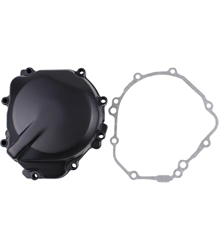 Amazon.com: HTTMT- Black Glass See Through Engine Clutch Cover
