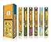 Chakra Aromatherapy Incense Gift Pack – 120 Natural Sticks (6 Boxes) – Relaxing, Stress Relief, Meditation, Refreshing, Sensuality & Energising Scents – Eucalyptus, Geranium & More