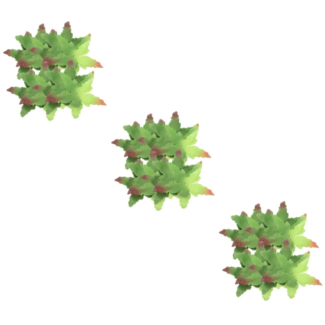 EXCEART 150 Pcs Artificial Torus Plant Decoration Artificial Floral Sepals Artificial Rose Sepals Wedding Bouquets Stems Fake Leaves Calyx Fruit Stem Flower Sepals Cloth Fake Flower