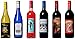 Craft Wine ALL IN Mixed Pack Non Vintage California Cabernet Sauvignon, Chardonnay, Riesling, Zinfandel, Sweet Blush, Red Wine Blend 6 x 750 mL