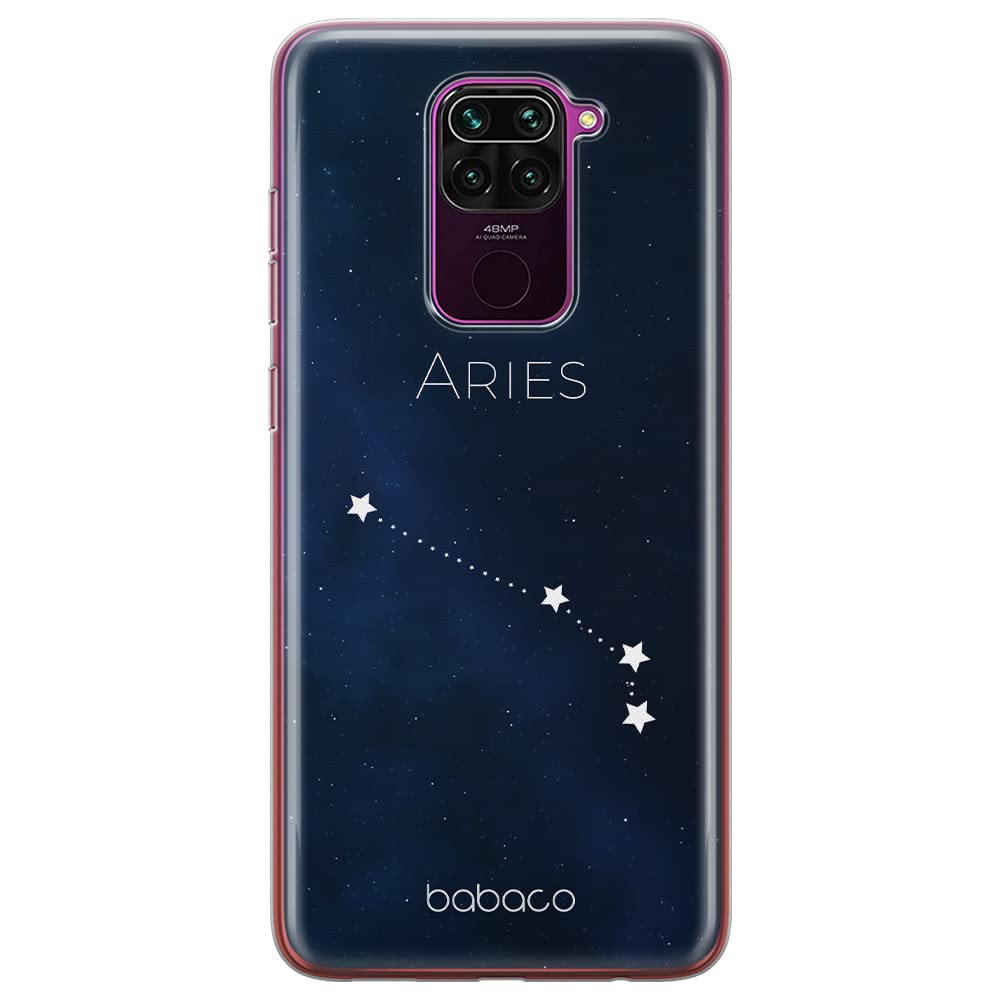 Babaco ERT GROUP mobile phone case for Xiaomi REDMI NOTE 9 original and officially Licensed pattern Zodiac Constellation 001 optimally adapted to the shape of the mobile phone, case made of TPU