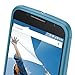 Orzly Nexus 6 Case, FlexiSlim Case for Nexus 6 (2014 Model Google Nexus 6 Smartphone by Motorola) - Super Slim (0.5mm) Protective Phone Cover in Semi Transparent Blue