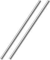 OFFCUP 304 Stainless Steel Round Rod 8mm x 200mm 2pcs for DIY Models