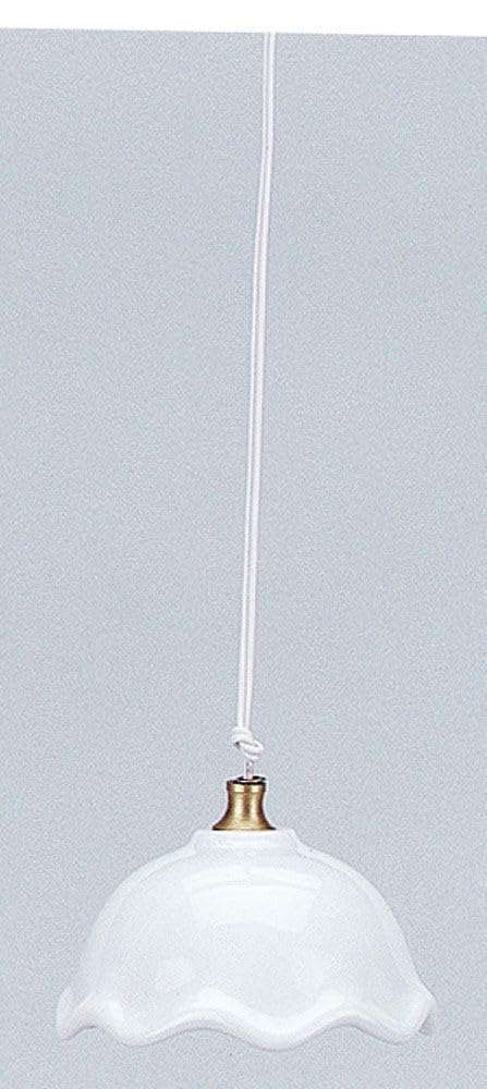 Rulke Rulke010509 Hanging Lamp with White Porcelain Shade