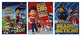 Paw Patrol Glossey Pocket Folders - 3 Pack