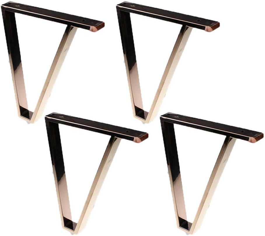 4Pcs Möbelbeine Metall Tischbeine Möbelfüße Sofabeine Couch Kommode