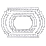 Arich Metal Cutting Dies Stencil Album Paper Card Scrapbook Embossing DIY Craft Gift