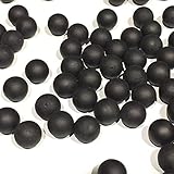 RAP4 100 Count Rubber Training Paintball - Black