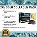 24k Gold Hyaluronic Acid Collagen Under Eye Mask for Dark Circles Under Eye Bags Treatment Pads – Gold Eye Mask for Puffy Eyes Treatment – Under Eye Gel Pads for Wrinkles – Vegan Under Eye Patchesthumb 2