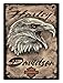 Harley-Davidson Rugged Eagle Card Embossed Tin Sign, 12.5 x 17 inches 2011391