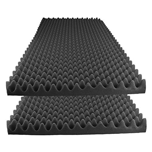 YGM Acoustic Foams® (6x3 Sheet Single) Egg Crate Tray Soundproofing