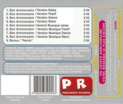 Bon Anniversaire Veronique Amazon Co Uk